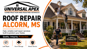 Alcorn Mississippi Roofing Emergency Repairs