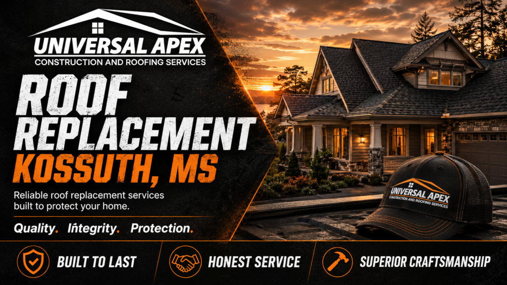 Kossuth Mississippi Roofing Repair